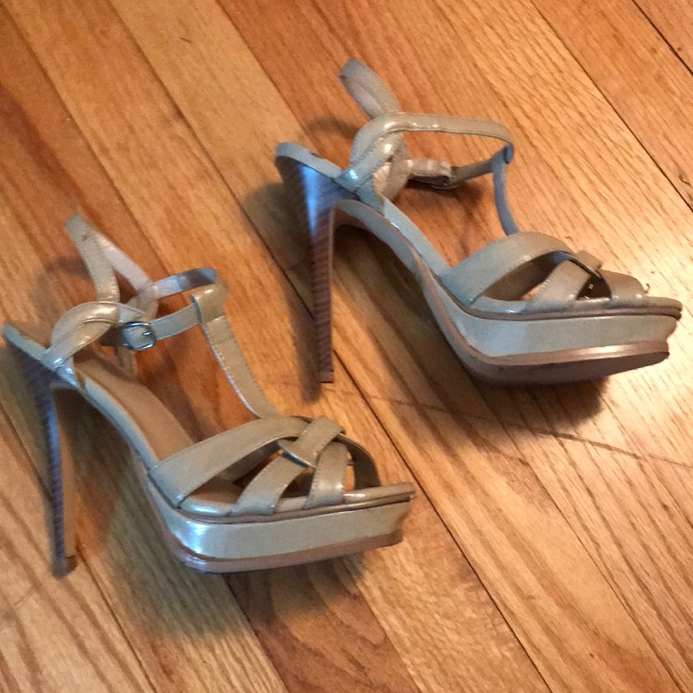 Strappy heels
